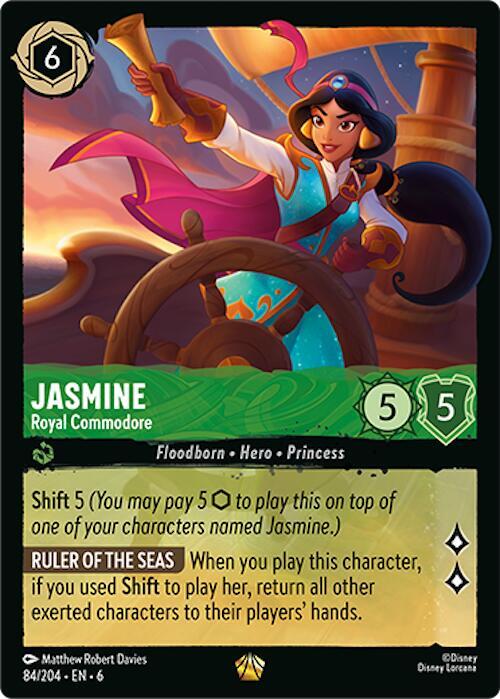 Jasmine, Royal Commodore 84/204 (Azurite Sea) 