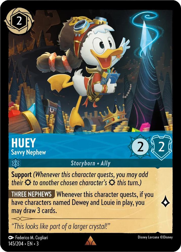 Huey Savvy Nephew 145/204 (Into the Inklands) 