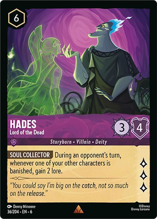 Hades, Lord of the Dead 36/204 (Azurite Sea) 