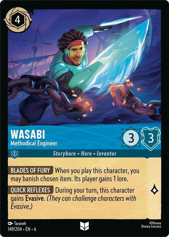 Wasabi, Methodical Engineer 149/204 (Azurite Sea)  - Cold Foil