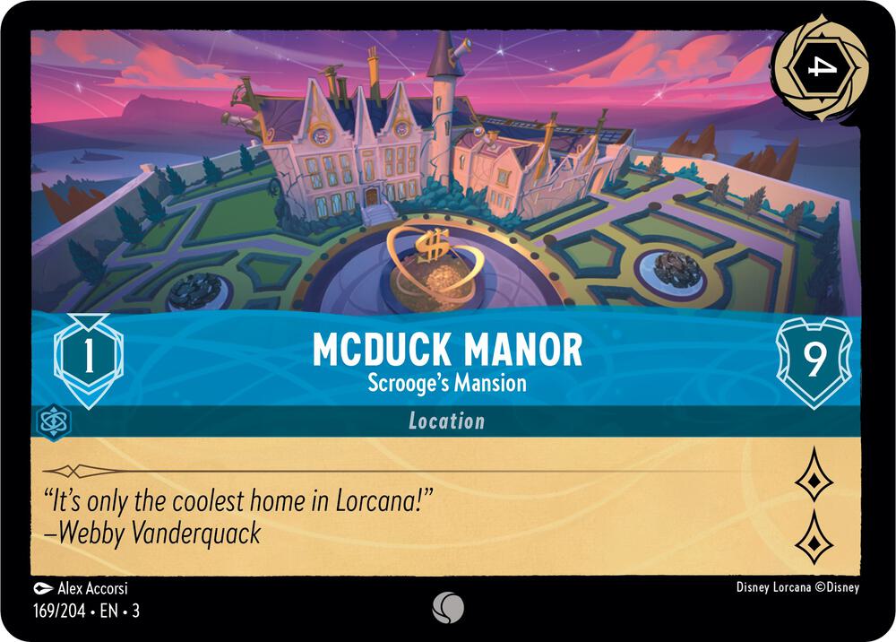 McDuck Manor, Scrooge's Mansion 169/204 (Into the Inklands) 