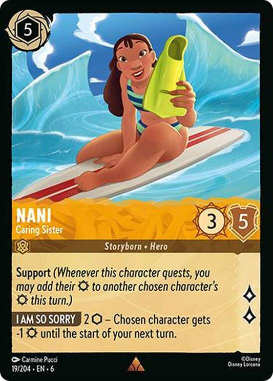 Nani, Caring Sister 19/204 (Azurite Sea) 