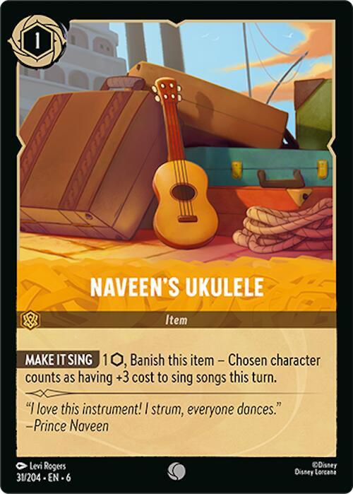 Naveen's Ukulele 31/204 (Azurite Sea) 