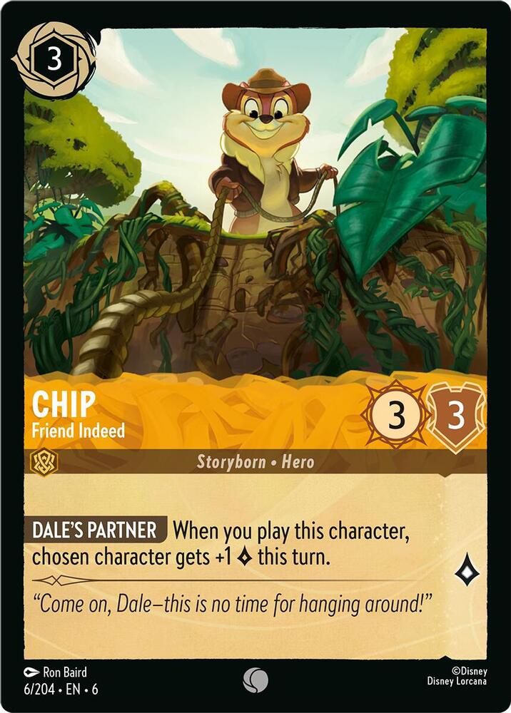Chip, Friend Indeed 6/204 (Azurite Sea)  - Cold Foil
