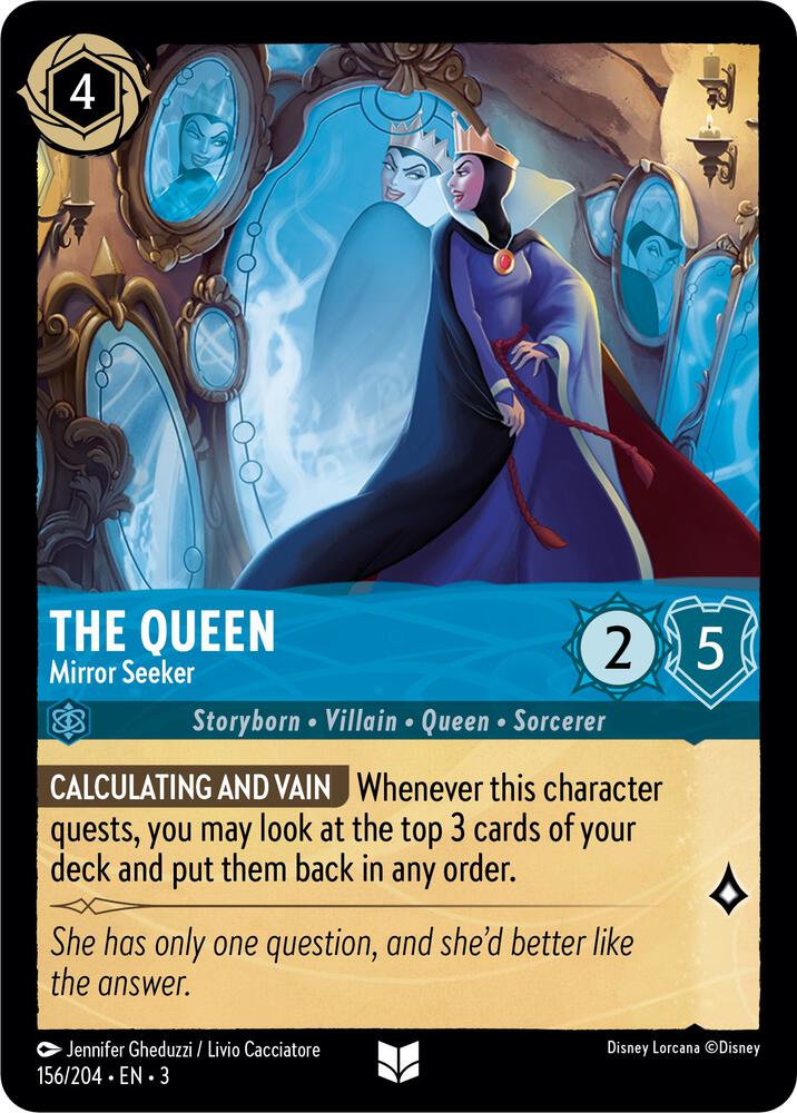 The Queen, Mirror Seeker 156/204 (Into the Inklands) 
