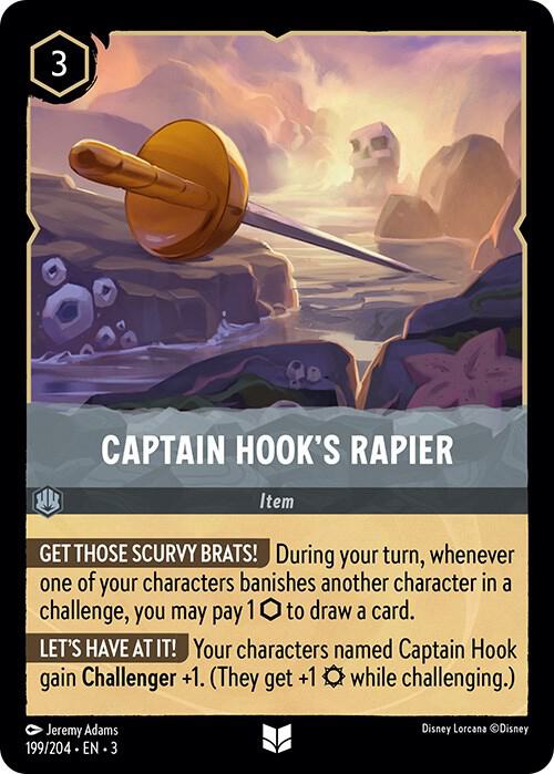 Captain Hooks Rapier 199/204 (Into the Inklands) 