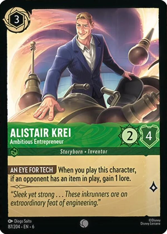 Alistair Krei, Ambitious Entrepreneur 87/204 (Azurite Sea) 
