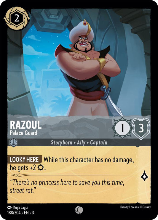 Razoul Palace Guard 188/204 (Into the Inklands)  - Cold Foil