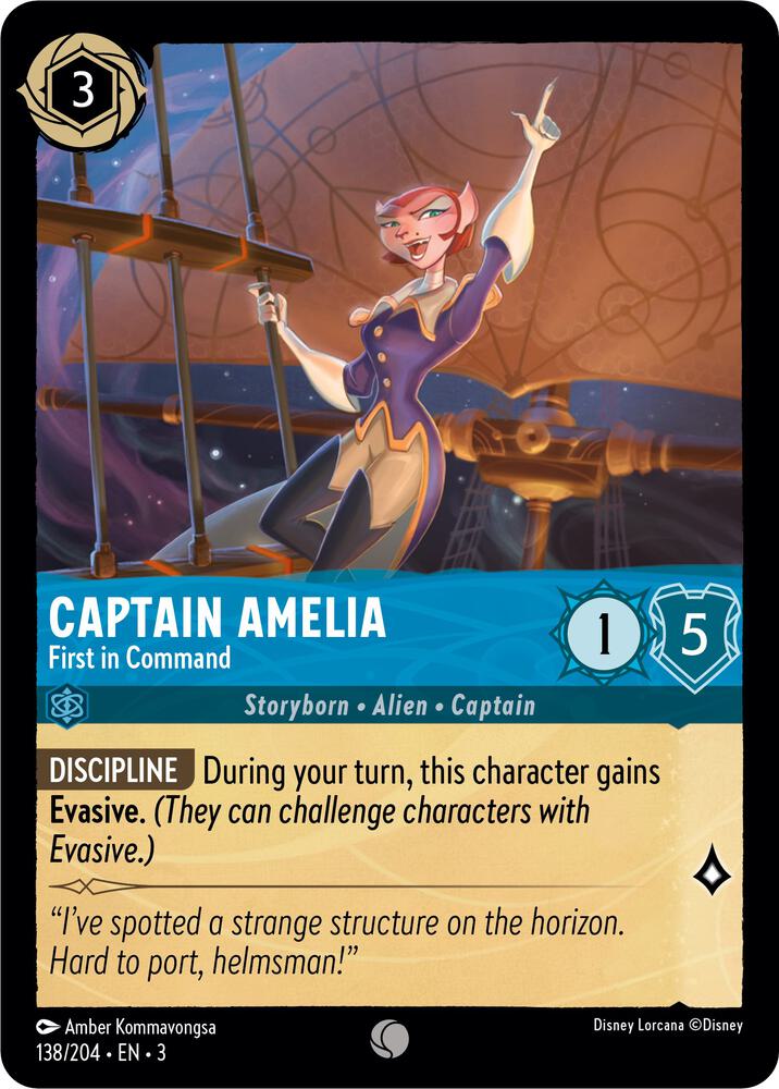 Captain Amelia First in Command 138/204 (Into the Inklands) 