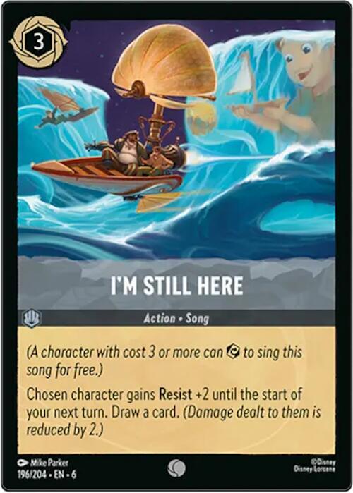 Im Still Here 196/204 (Azurite Sea) 