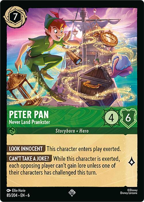 Peter Pan, Never Land Prankster 85/204 (Azurite Sea) 