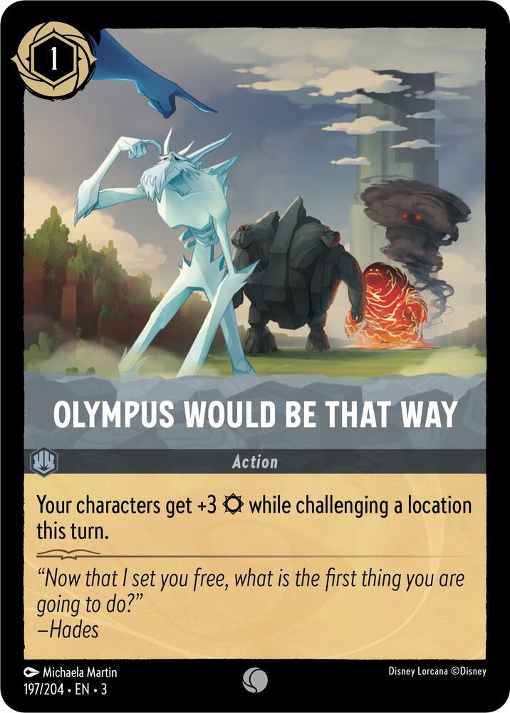 Olympus Would Be That Way 197/204 (Into the Inklands) 