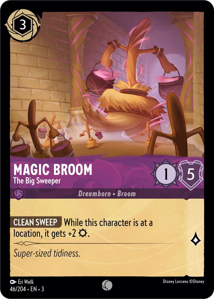 Magic Broom, The Big Sweeper 46/204 (Into the Inklands) 