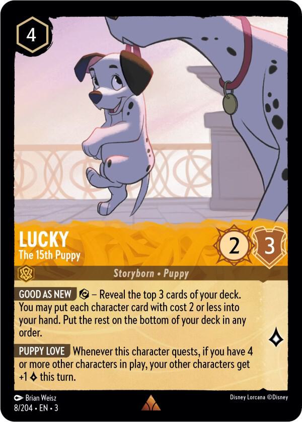 Lucky The 15th Puppy 8/204 (Into the Inklands) 