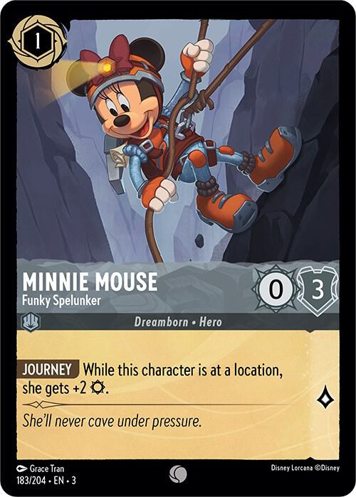 Minnie Mouse Funky Spelunker 183/204 (Into the Inklands) 
