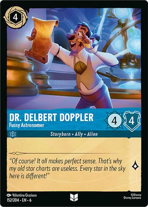 Dr Delbert Doppler Fussy Astronomer 152/204 (Azurite Sea) 