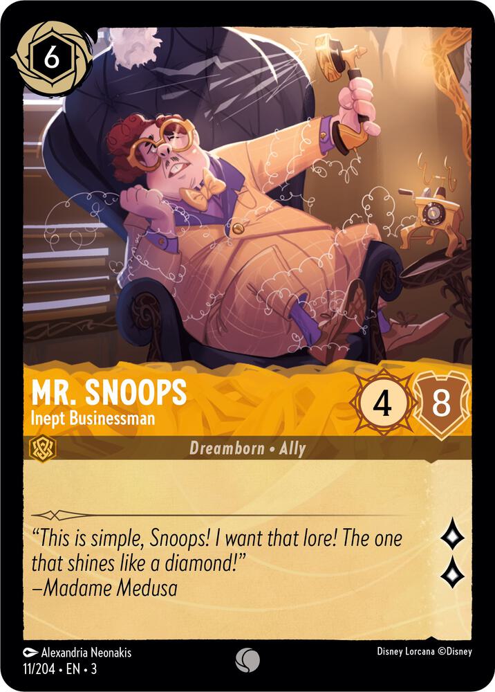 Mr Snoops Inept Businessman 11/204 (Into the Inklands) 
