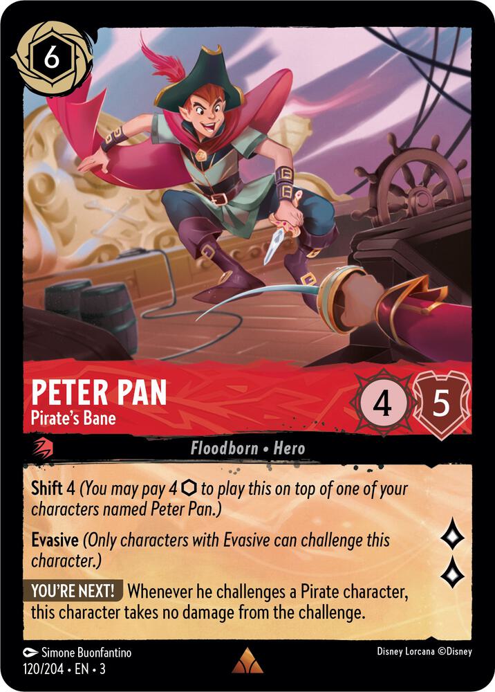 Peter Pan Pirates Bane 120/204 (Into the Inklands) 
