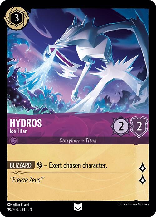 Hydros, Ice Titan 39/204 (Into the Inklands) 
