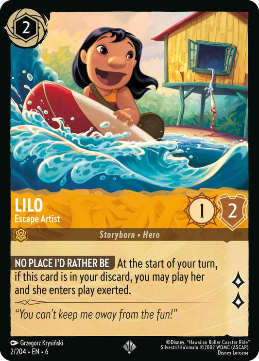 Lilo, Escape Artist 2/204 (Azurite Sea) 