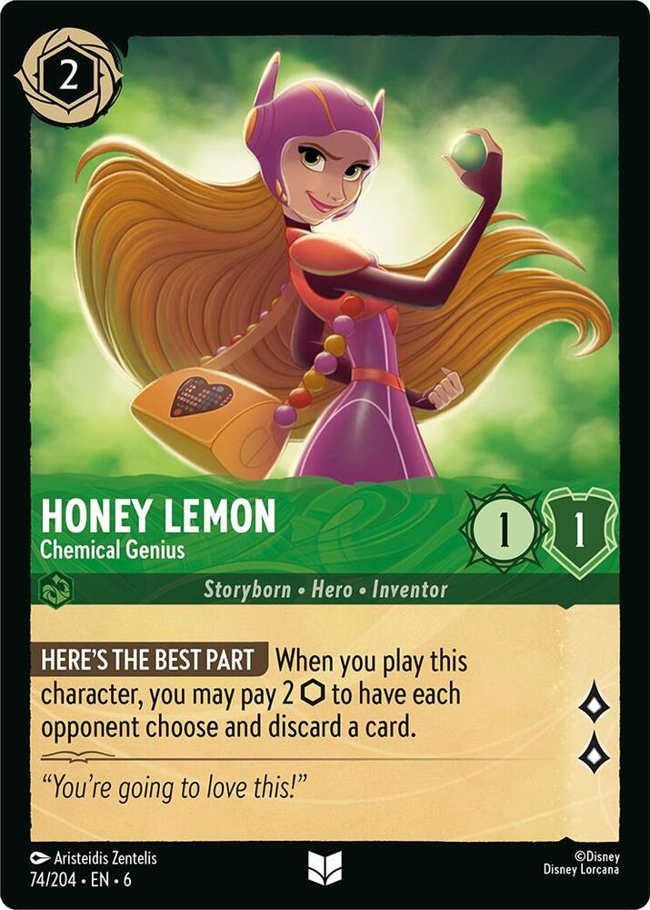 Honey Lemon, Chemical Genius 74/204 (Azurite Sea)  - Cold Foil