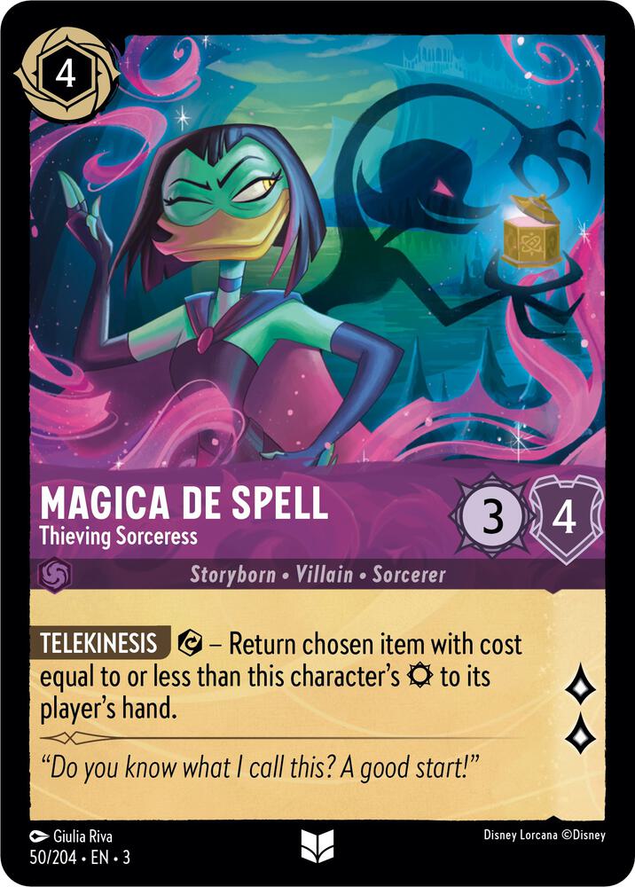 Magica De Spell, Thieving Sorceress 50/204 (Into the Inklands)  - Cold Foil