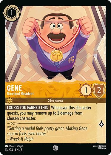 Gene, Niceland Resident 13/204 (Reign of Jafar) 