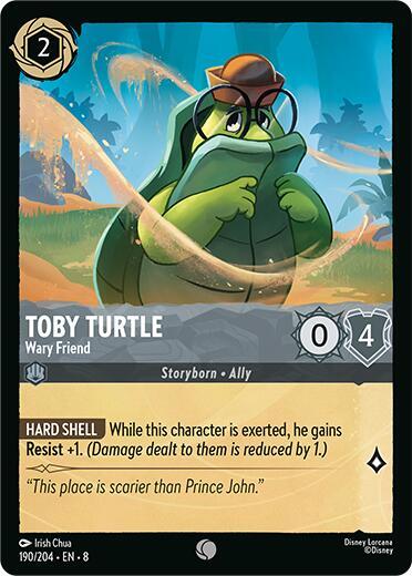 Toby Turtle, Wary Friend 190/204 (Reign of Jafar)  - Cold Foil
