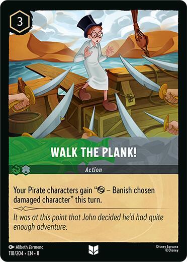 Walk the Plank! 118/204 (Reign of Jafar) 