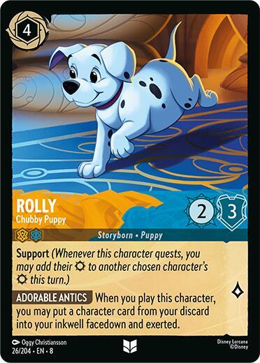 Rolly, Chubby Puppy 26/204 (Reign of Jafar) 