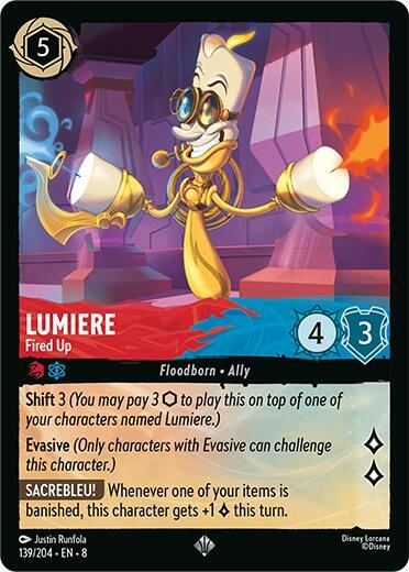 Lumiere Fired Up 139/204 (Reign of Jafar) 