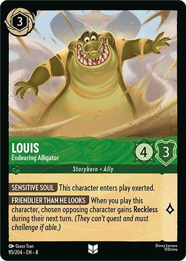 Louis Endearing Alligator 95/204 (Reign of Jafar) 