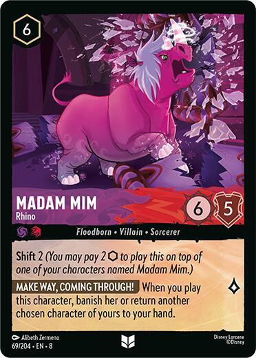 Madam Mim, Rhino 69/204 (Reign of Jafar) 