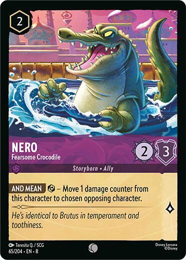 Nero Fearsome Crocodile 65/204 (Reign of Jafar) 