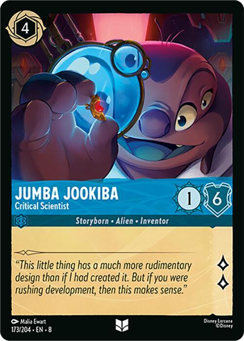 Jumba Jookiba Critical Scientist 173/204 (Reign of Jafar) 