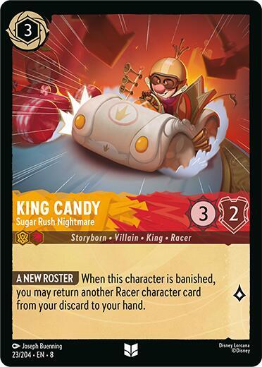 King Candy Sugar Rush Nightmare 23/204 (Reign of Jafar) 