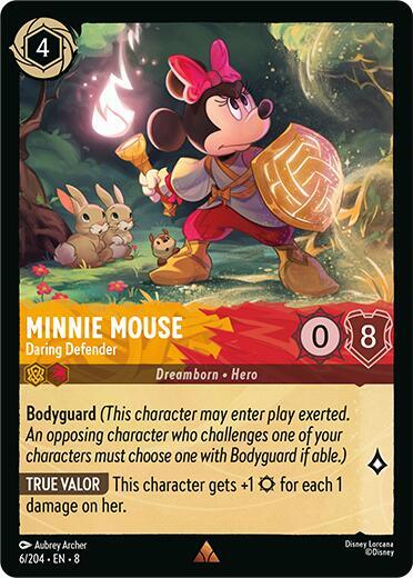 Minnie Mouse Daring Defender 6/204 (Reign of Jafar) 
