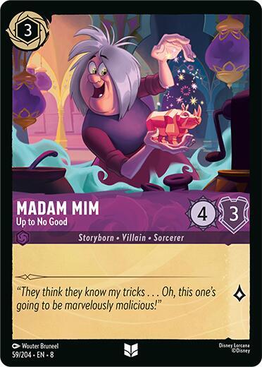 Madam Mim, Up to No Good 59/204 (Reign of Jafar) 
