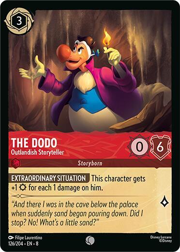 The Dodo Outlandish Storyteller 126/204 (Reign of Jafar) 