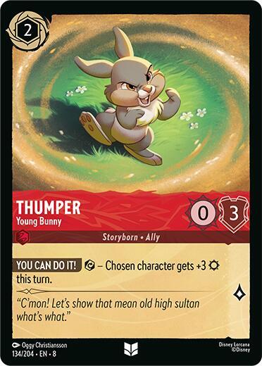 Thumper, Young Bunny 134/204 (Reign of Jafar) 