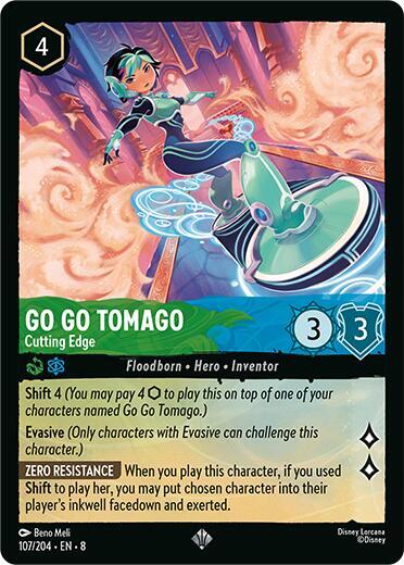 Go Go Tomago Cutting Edge 107/204 (Reign of Jafar) 