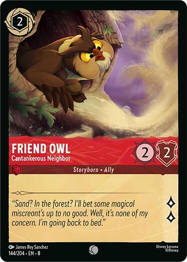 Friend Owl Cantankerous Neighbor 144/204 (Reign of Jafar) 