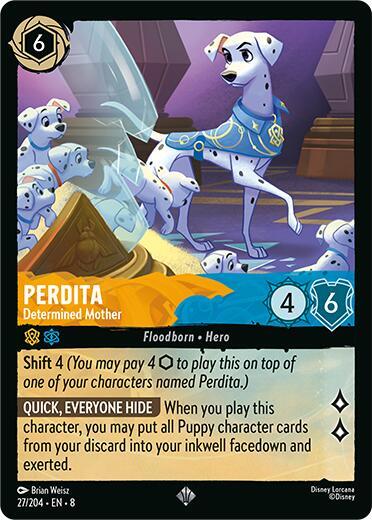 Perdita, Determined Mother 27/204 (Reign of Jafar) 