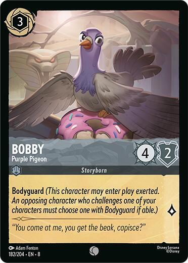 Bobby Purple Pigeon 182/204 (Reign of Jafar) 