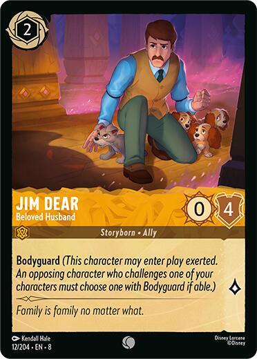 Jim Dear, Beloved Husband 12/204 (Reign of Jafar)  - Cold Foil