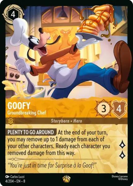Goofy Groundbreaking Chef 4/204 (Reign of Jafar) 
