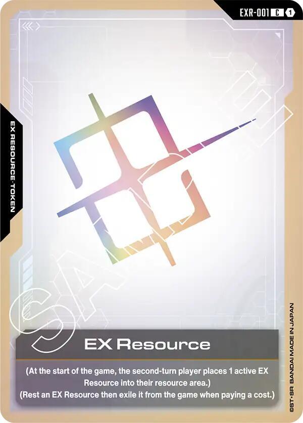 EX Resource EXR-001 (Newtype Rising) 
