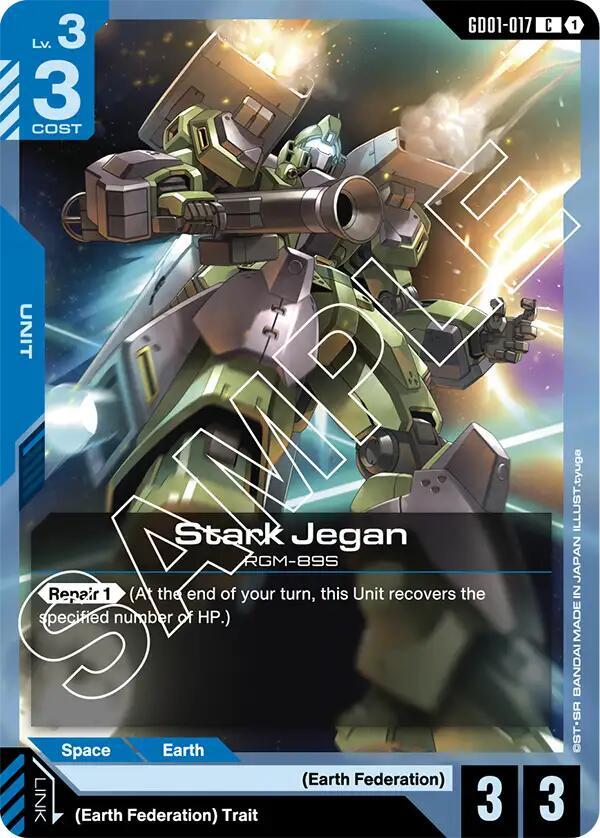 Stark Jegan GD01-017 (Newtype Rising) 