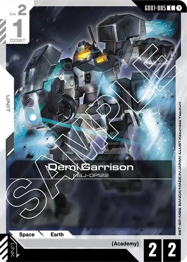 Demi Garrison GD01-085 (Newtype Rising) 