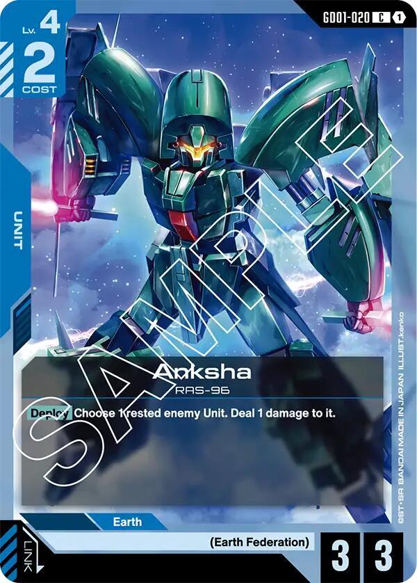 Anksha GD01-020 (Newtype Rising) 